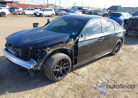 2025 Honda Civic Sport/Sport Touring z USA, uszkodzony, nr VIN 2HGFE4F82SH303328